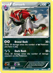 Zoroark 90/113 Non-Holo Promo - Battle Arena: Mewtwo vs Darkrai